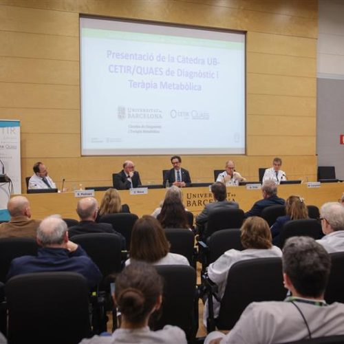 cátedra en la Universitat de Barcelona de Diagnóstico y Terapia Metabólica